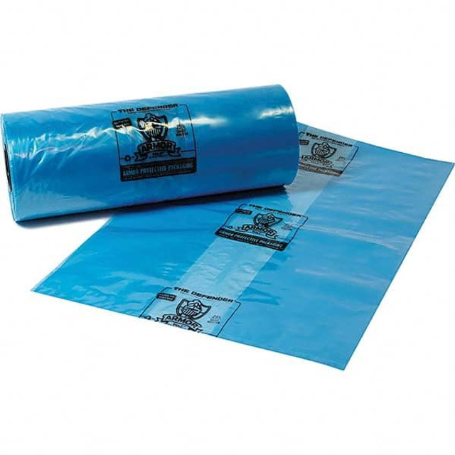 Armor Protective Packaging PB4B5848110D ARMOR POLY VCI Gusseted Bag 58" x 48" x 110" 4 Mil EQ Defender Blue 20/Roll