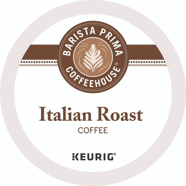 KEURIG DR PEPPER Barista Prima Coffeehouse® 8500 Italian Roast K-Cups Coffee Pack, 24/Box