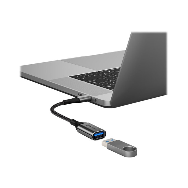 ALOGIC USA ALOGIC ULCAA-SGR  Super Ultra - USB adapter - 24 pin USB-C (M) to USB Type A (F) - USB 3.1 Gen 1 - 5.9 in - space gray