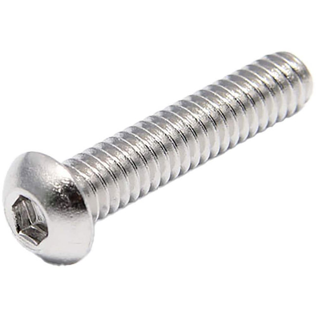 Foreverbolt FBBHSCAPS102434 Button Socket Cap Screw: 18-8 Stainless Steel, #10-24 x 3/4 Long,  NL-19. Finish, (PK 100)