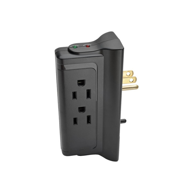 TRIPP LITE TLP4BK  Protect It! Four-Outlet Direct Plug-In Surge Suppressor