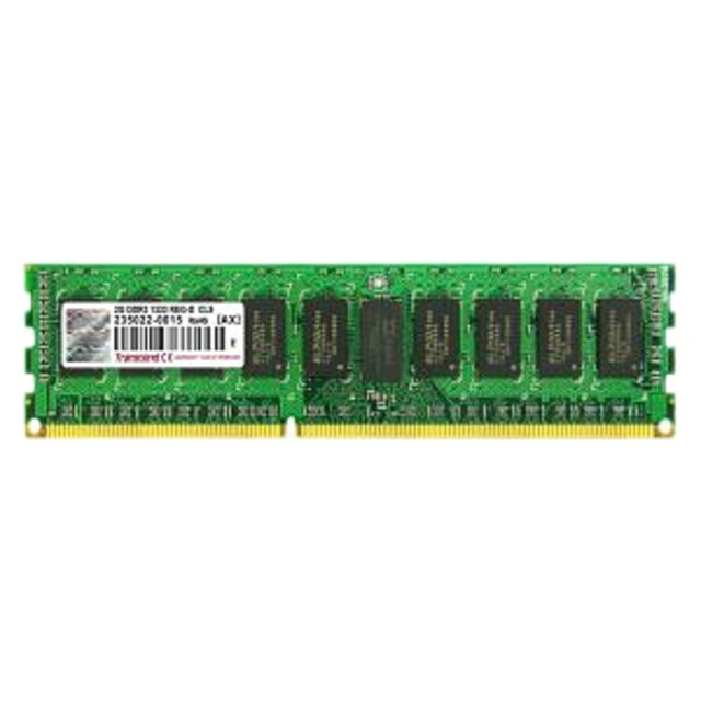 TRANSCEND INFORMATION INC. TS256MKR72V3N Transcend - DDR3 - module - 2 GB - DIMM 240-pin - 1333 MHz / PC3-10600 - CL9 - 1.5 V - registered - ECC