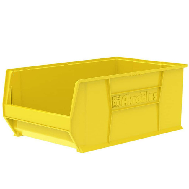 Akro-Mils 30290YELLO Plastic Hopper Stacking Bin: Yellow