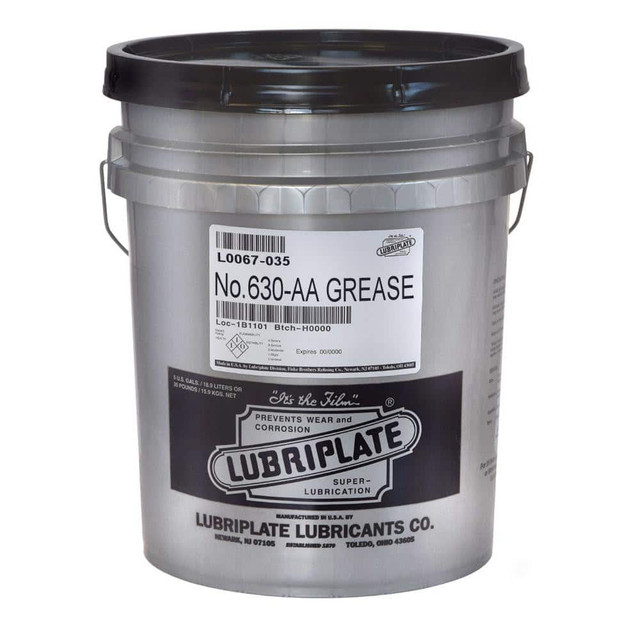 Lubriplate L0067-035 High Temperature Grease: 35 lb Pail, Lithium