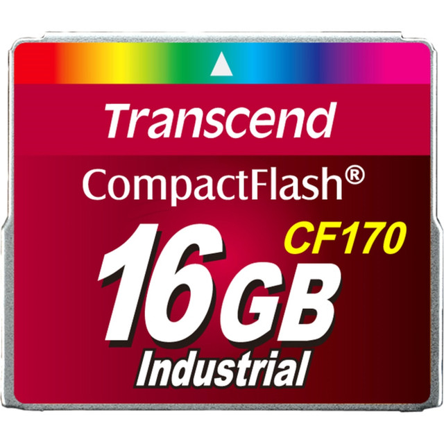 TRANSCEND INFORMATION INC. TS16GCF170 Transcend CF170 16 GB CompactFlash - 91.59 MB/s Read - 20.76 MB/s Write