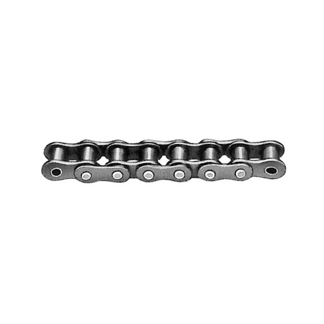 U.S. Tsubaki 80-2RB Roller Chain: Standard Riveted, 1" Pitch, 80-2 Trade, 10' Long, 2 Strand