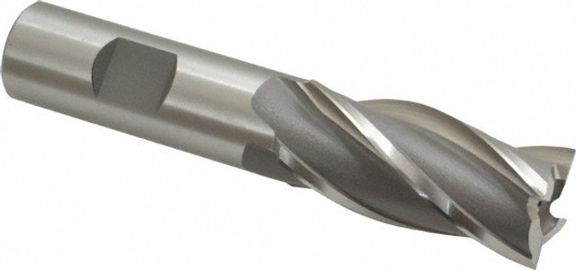 OSG 5403200 Square End Mill: 7/8'' Dia, 1-7/8'' LOC, 3/4'' Shank Dia, 4-1/8'' OAL, 4 Flutes, Cobalt