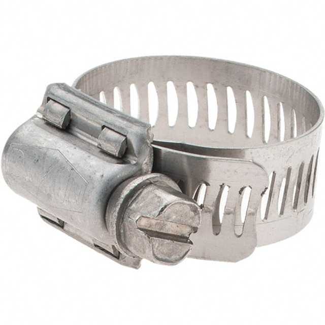 Dixon Valve & Coupling HSS12 Worm Gear Clamp: 11/16 to 1-1/14" Dia, Stainless Steel Band