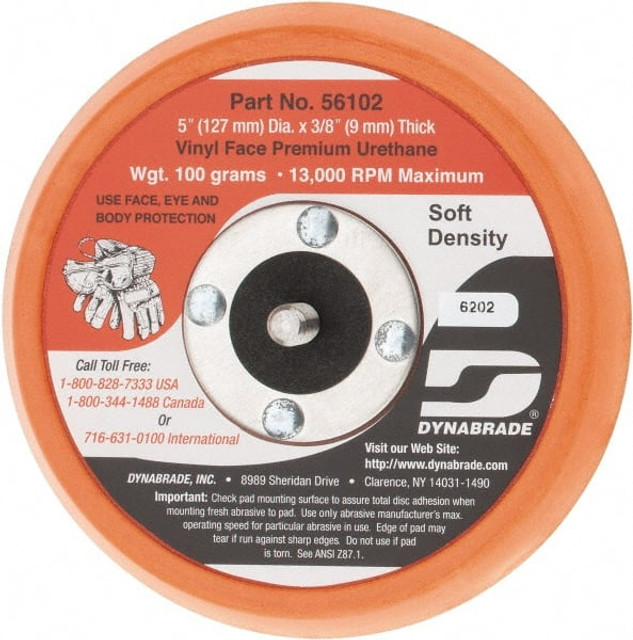 Dynabrade 56102 Disc Backing Pad: Adhesive & PSA