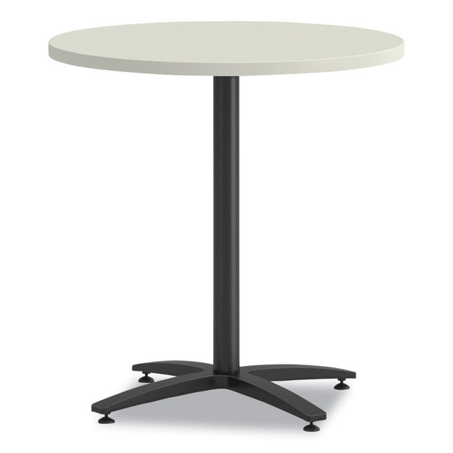 HON COMPANY BTRND30NB9L Between Round Table Top, 30" Diameter, Silver Mesh