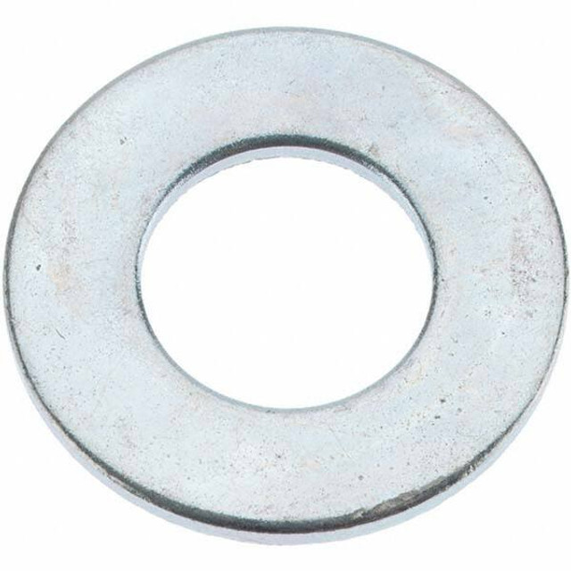 Value Collection 31447 7/16" Screw SAE Flat Washer: Steel, Zinc-Plated