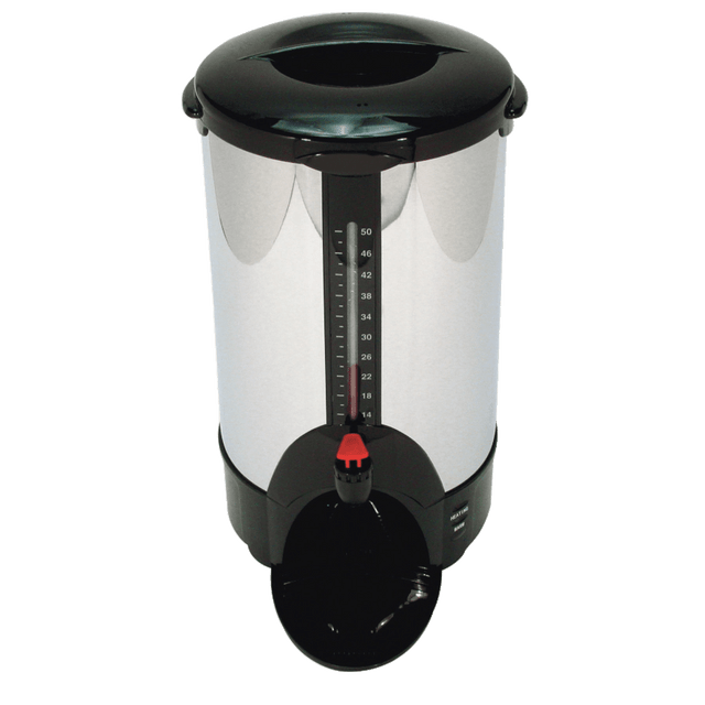 ORIGINAL GOURMET FOOD CO. CP50 Coffee Pro 50 Cup Stainless Steel Urn Coffeemaker ORIGINAL GOURMET FOOD CO. CP50 Coffee Pro 50 Cup Stainless Steel Urn Coffeemaker