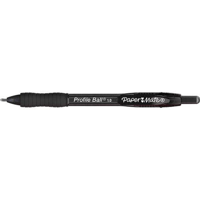 Paper Mate 2095470 Retractable Ball Point Pen: 1 mm Tip, Black Ink