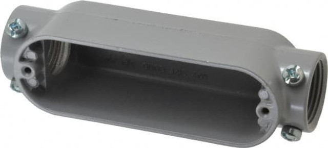 Cooper Crouse-Hinds C35 MT Electrical Outlet Box: Aluminum, Rectangle, 6.44" OAH, 1.74" OAW, 1.9" OAD, 1 Gang