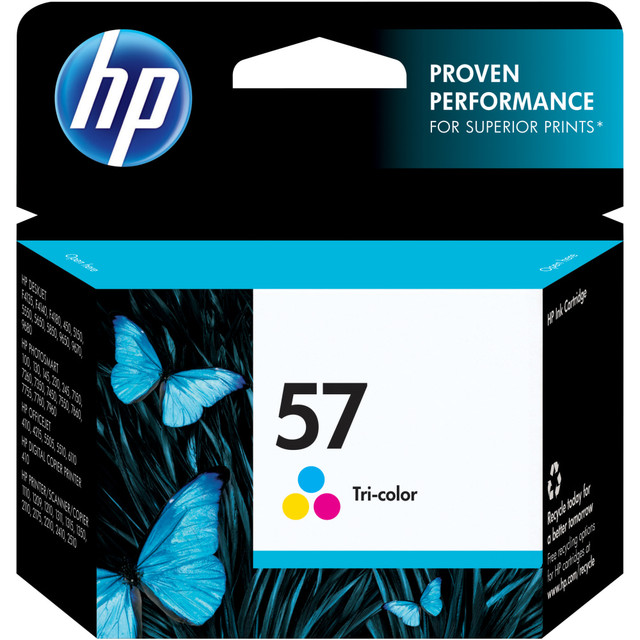 HP INC. C6657AN HP 57 Tri-Color Ink Cartridge, C6657AN