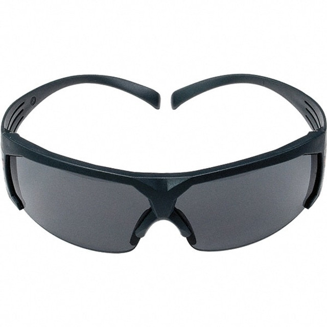 3M Safety Glass: Anti-Fog, Polycarbonate, Gray Lenses, Full-Framed, UV Protection 7100128690