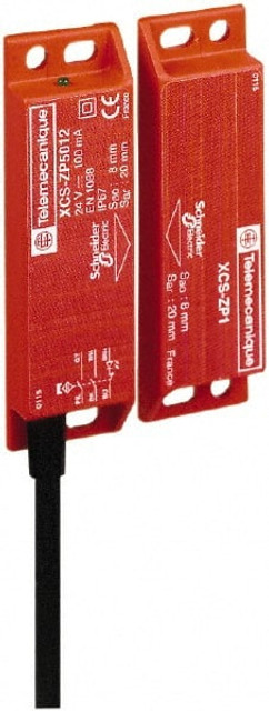 Telemecanique Sensors XCSDMP70010 NO/2NC Configuration, 24 VDC, 100 Amp, Plastic Noncontact Safety Limit Switch