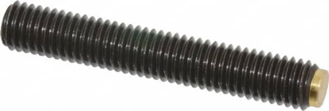 J.W. Winco 913.3-M8-50-MS Set Screw: M8 x 1.25 x 50 mm, Soft Tip Point, Steel, Grade 5.8