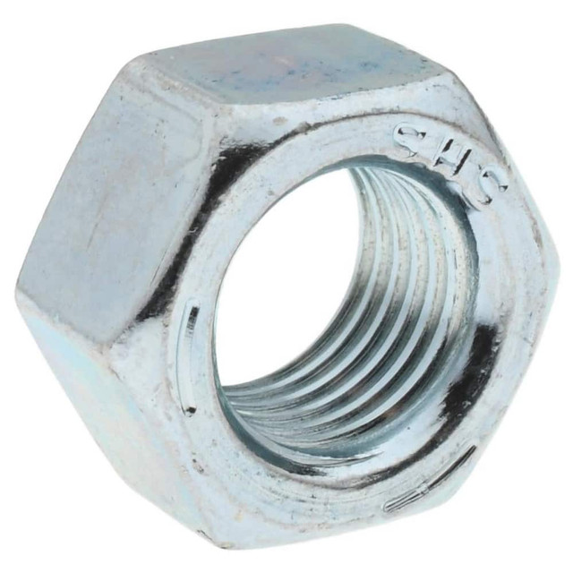 Value Collection R52001194 Hex Nut: 3/8-24, SAE J995 Grade 5 Steel, Zinc-Plated