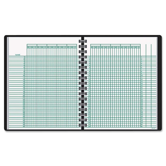 AT-A-GLANCE AAG8015005 Record/Account Book: 48 Sheets, Planner Ruled