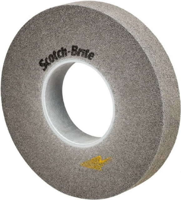 3M Deburring Wheel:  12" Dia,  2" Face Width,  5" Hole,  N/A Silicon Carbide 7010367003