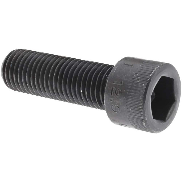 MSC .16C50KCS Socket Cap Screw: M16 x 2, 50 mm Length Under Head, Socket Cap Head, Hex Socket Drive, Alloy Steel, Black Oxide Finish