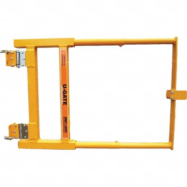 TRI-ARC SGR-UAG Rail Safety Gates; Fits Clear Opening (Inch): 16.0000 to 40.0000 ; Material: Aluminum; Steel ; Door Height (Inch): 25.0000 ; Self Closing: Yes ; Color: Safety Yellow ; Length Ft.: 2.00