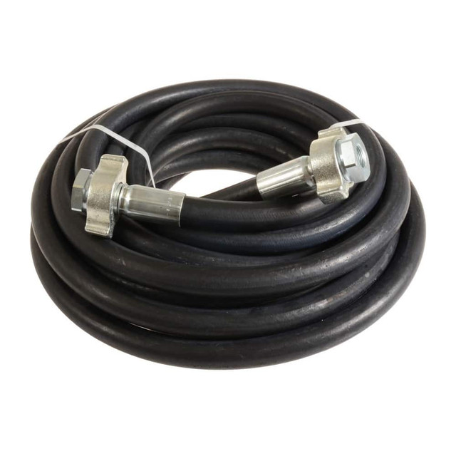 Alliance Hose & Rubber STM075-25MF-CR 3/4" ID x 25' LENGTH STEAM HOSE 250 PSI COUPLED M + F