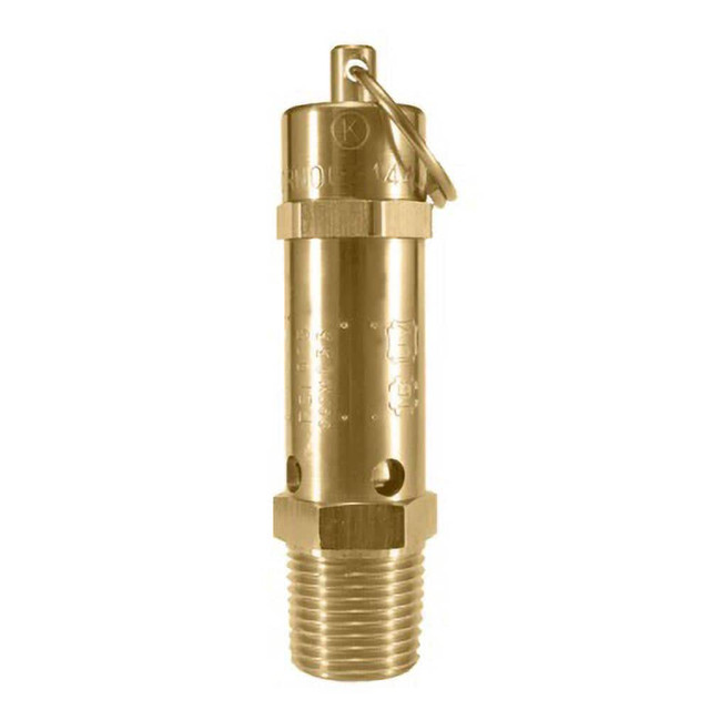 Kingston 112CSS-4-125 ASME Safety Relief Valve: 1/2" Inlet, 125 Max psi