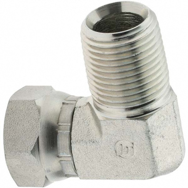 Brennan BD-10376 Industrial Pipe 90 ° Swivel Elbow: FNPSM x MNPTF