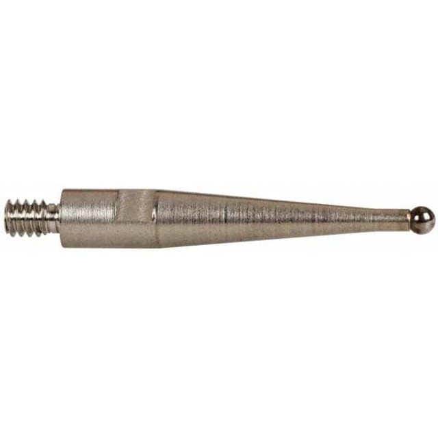 TESA Brown & Sharpe 18.60201 Test Indicator Ball Contact Point: 1 mm Ball Dia, 12.7 mm Contact Point Length, Carbide