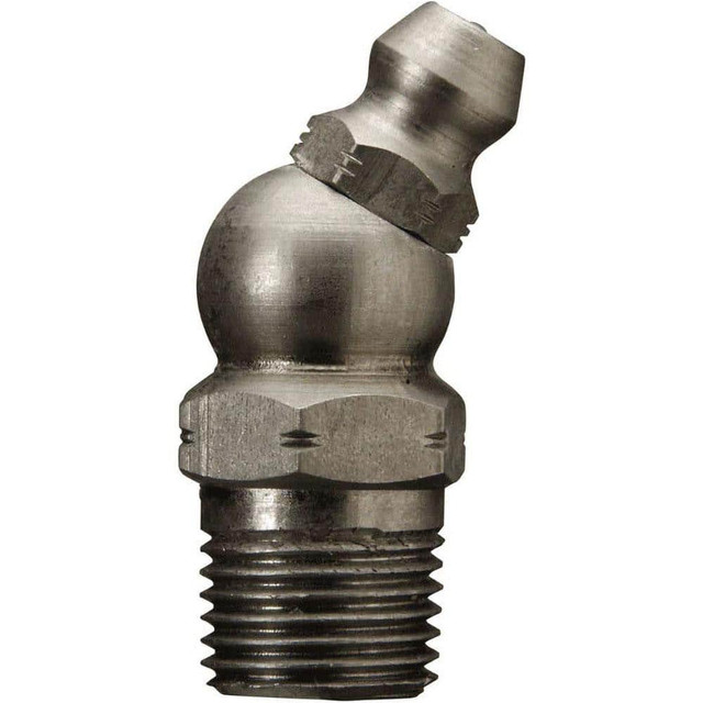 Alemite 1921-S Standard Grease Fitting: 30 ° Head, 1/8" PTF