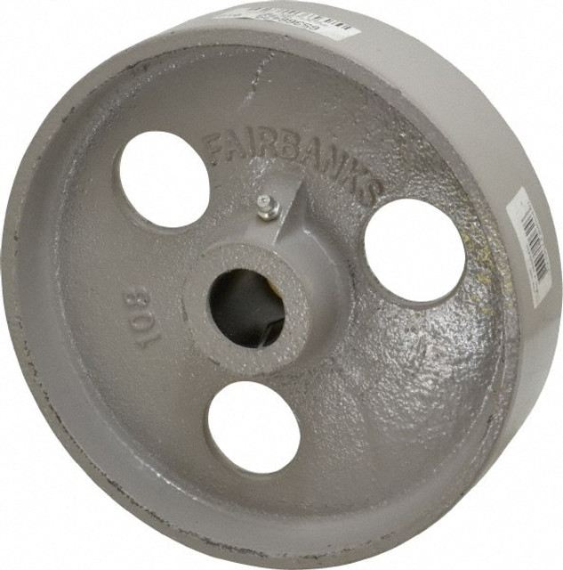 Fairbanks 108-SRB Caster Wheel: Cast Iron