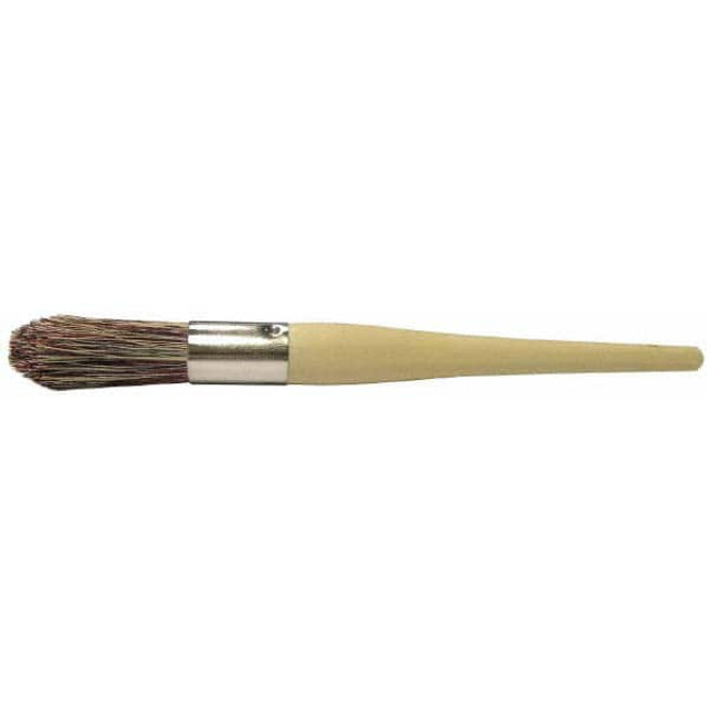 Weiler 40036 Cleaning & Finishing Brush: 11-1/8" Brush Length, 1" Brush Width, Stainless Steel Bristles