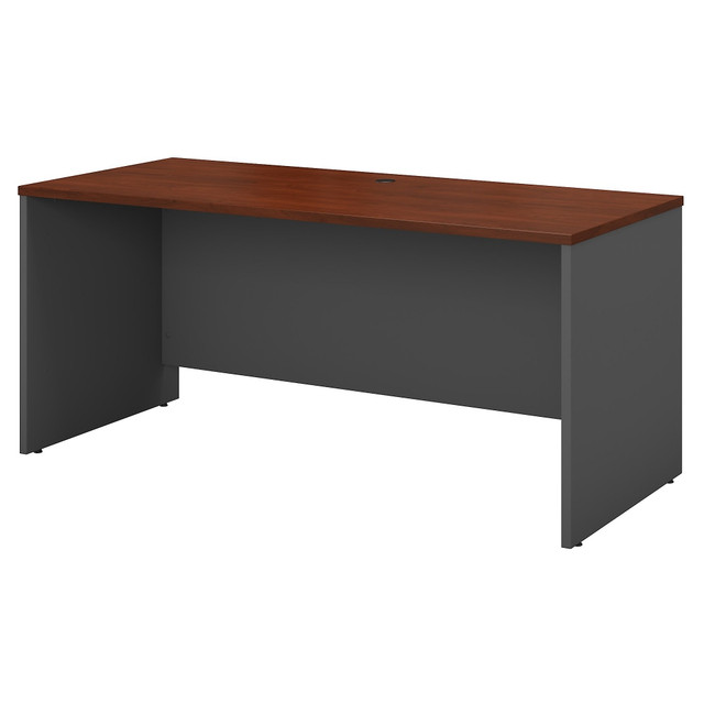 BUSH INDUSTRIES INC. WC24461 Bush Business Furniture Components 60inW Credenza Computer Desk, Hansen Cherry/Graphite Gray, Standard Delivery