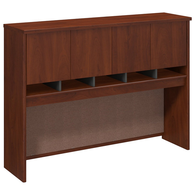 BUSH INDUSTRIES INC. WC24462K Bush Business Furniture Components Hutch 60inW, Hansen Cherry/Graphite Gray, Standard Delivery BUSH INDUSTRIES INC. WC24462K Bush Business Furniture Components Hutch 60inW, Hansen Cherry/Graphite Gray, Standard Delivery