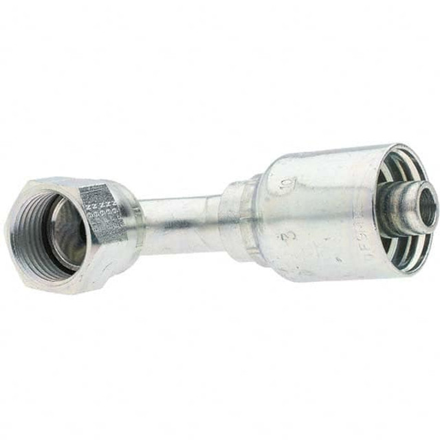 Parker Hannifin 13943-10-8 Hydraulic Hose Short Drop Female JIC Swivel 90 ° Elbow: 0.5" ID, 8 mm, 7/8-14