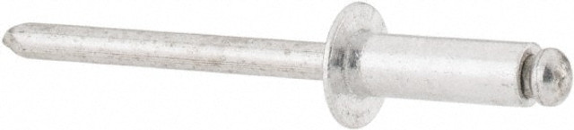 RivetKing. ABA66/P250 Open End Blind Rivet: Size 66, Dome Head, Aluminum Body, Aluminum Mandrel