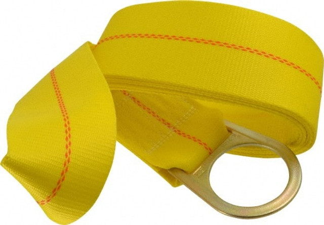 Gemtor VP123-6 Anchors, Grips & Straps; Product Type: Anchor Sling ; Material: Polyester Webbing w/ Steel D-Rings ; Overall Length: 6 ; Connection Type: D-Ring ; Standards: ANSI A10.32; ANSI Z359.1 ; Temporary/Permanent: Temporary