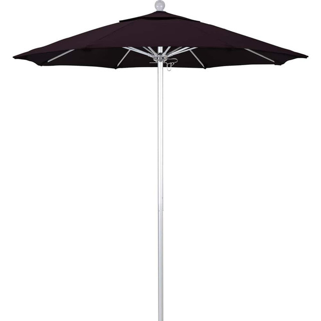 California Umbrella 194061620366 Patio Umbrellas; Fabric Color: Purple ; Base Included: No ; Fade Resistant: Yes ; Diameter (Feet): 7.5 ; Canopy Fabric: Pacifica