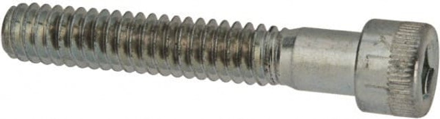 MSC 25C150KCS/A Socket Cap Screw: 1/4-20, 1-1/2" Length Under Head, Socket Cap Head, Hex Socket Drive, Alloy Steel, Zinc-Plated