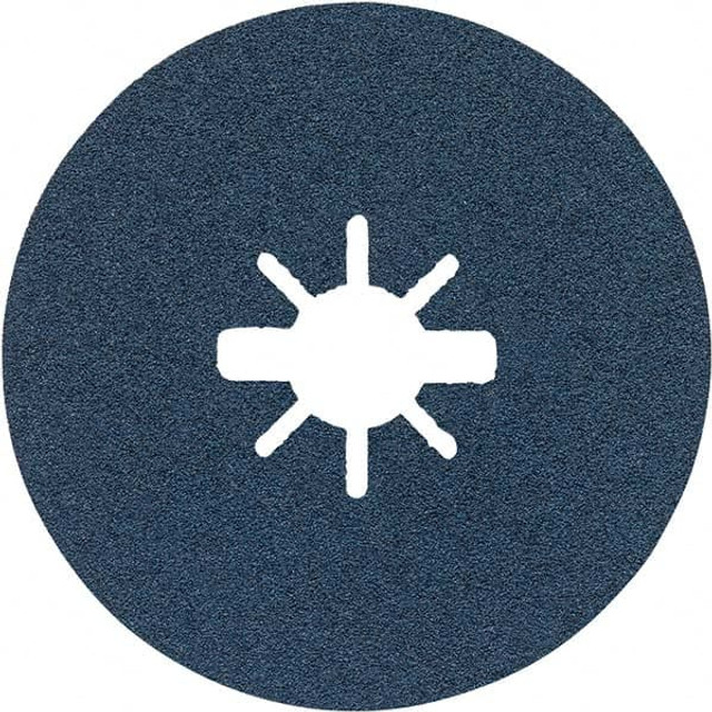 Bosch FBX4580 Fiber Disc: 4-1/2" Disc Dia, 80 Grit, Zirconia Alumina