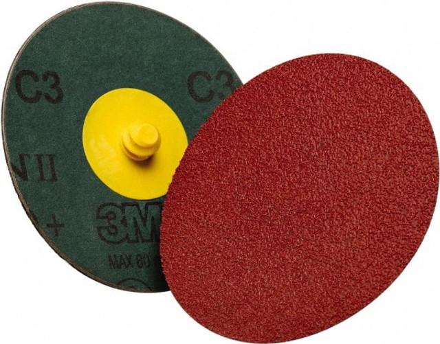 3M Fiber Disc:  2" Disc Dia,  80 Grit,  Ceramic 7000044905