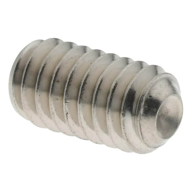 Value Collection R40343429 Set Screw: #8-32 x 5/16", Cup Point, Stainless Steel, Grade 18-8