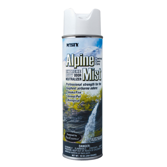 ZEP INC. 1039394 MISTY Alpine Mist Extreme Odor Neutralizer - Spray - 10 fl oz (0.3 quart) - 12 / Carton