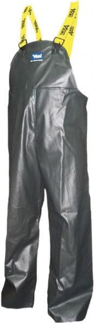 Viking 4110P-L Bib Overalls: Size L, Green, PVC