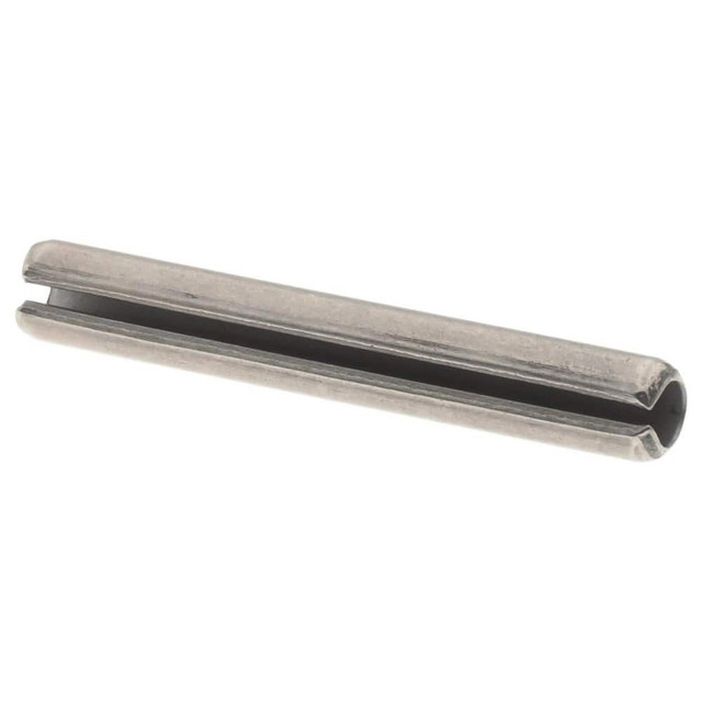 Value Collection R63090642 Slotted Spring Pin: 0.125" Dia, 7/8" Long, 420 Stainless Steel