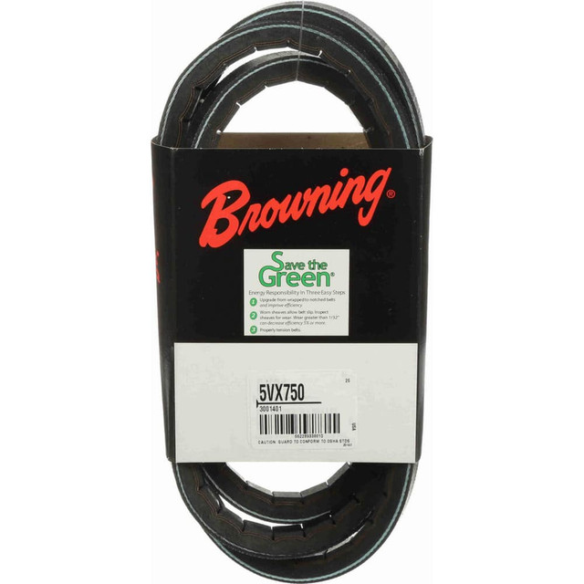 Browning 3001401 V-Belt: Section 5VX, 75" Outside Length, 5/8" Belt Width