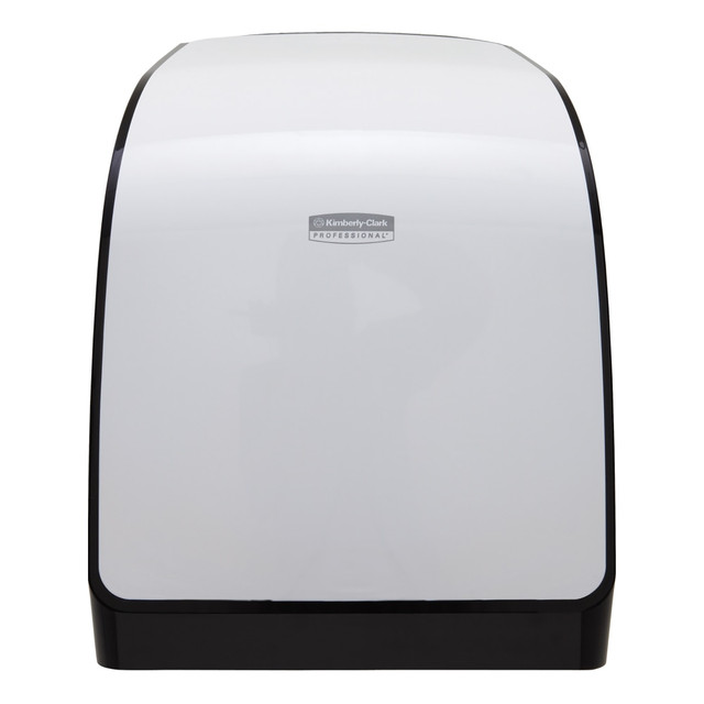 KIMBERLY-CLARK 34349 Scott Pro Automatic Hard Roll Towel Dispenser - Touchless Dispenser - 16.4in Height x 12.7in Width x 9.2in Depth - White - Touch-free - 1 Each