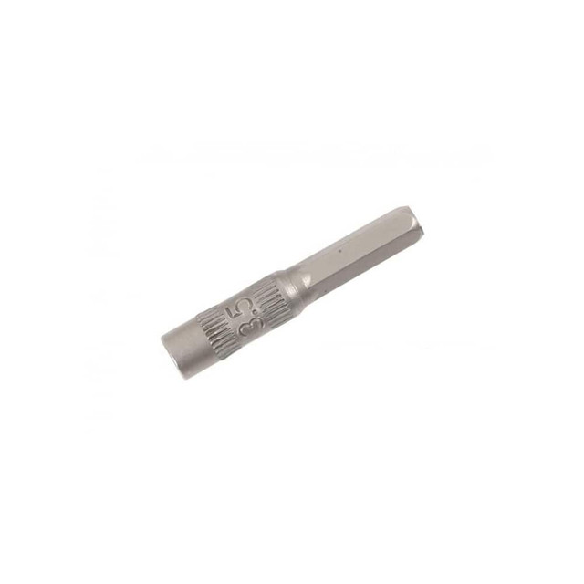 Wiha 75813 Screwdriver Insert Bit: 4 mm Drive, 28 mm OAL